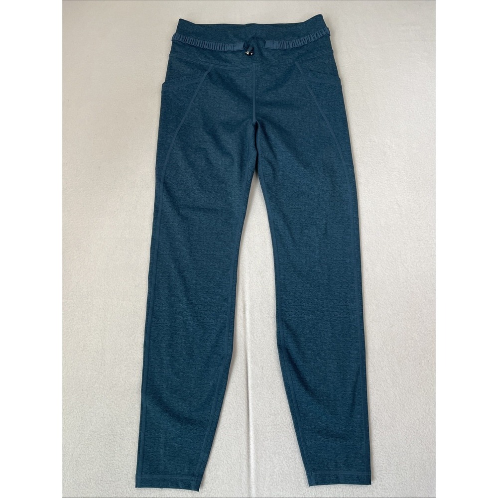 Travis Mathew Leggings Womens Medium Painted Sky Moveknit Legging Legion Blue